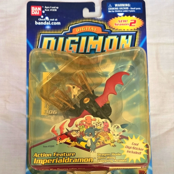 Digimon Season 2 Imperialdramon Action Feature - Picture 1 of 4